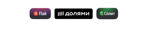 yandexpay, yandexsplit, dolyame оплата на Victoria Andreyanova