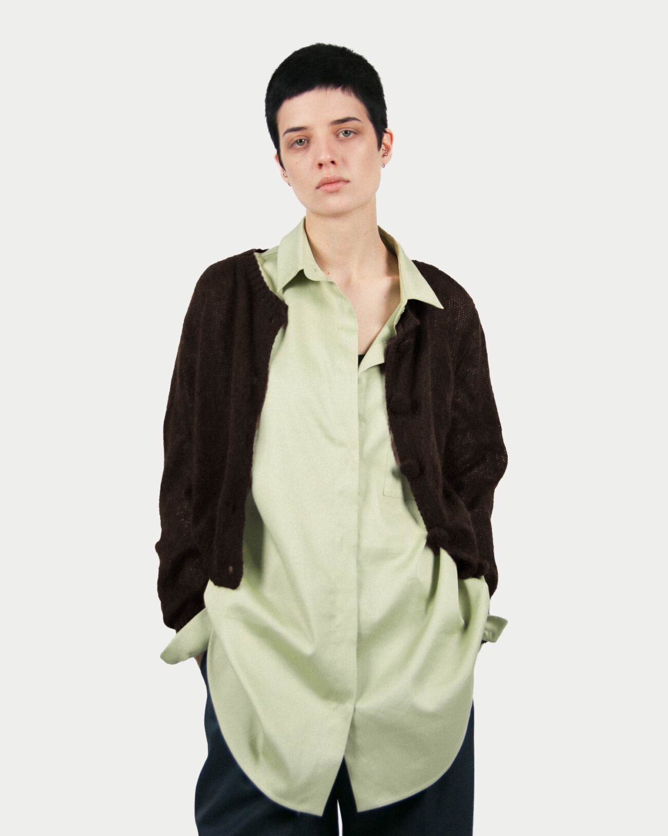 Рубашка из коллекции Fall-Winter 25/26 Victoria Andreyanova