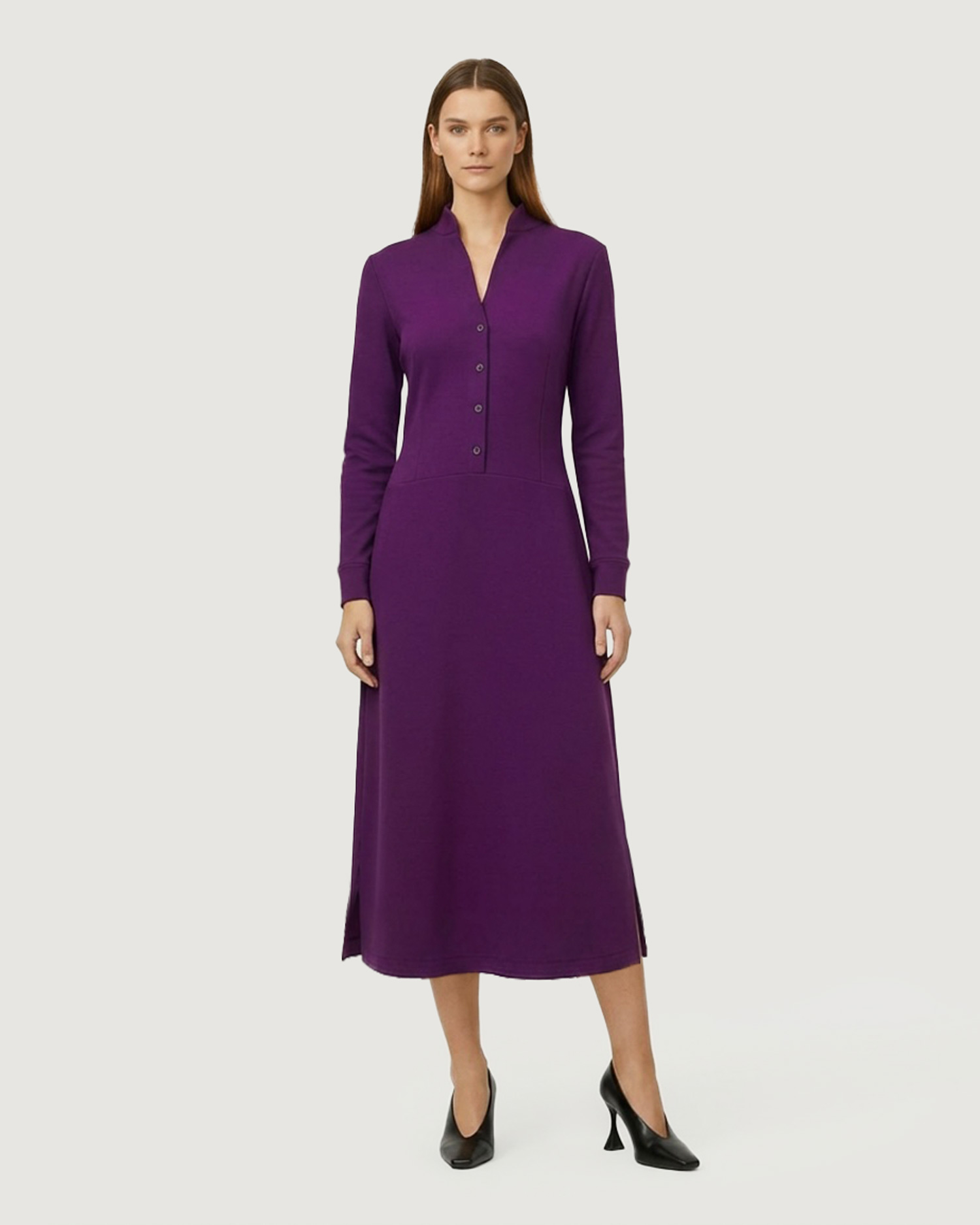 Платье с воротником-стойкой — изображение 5