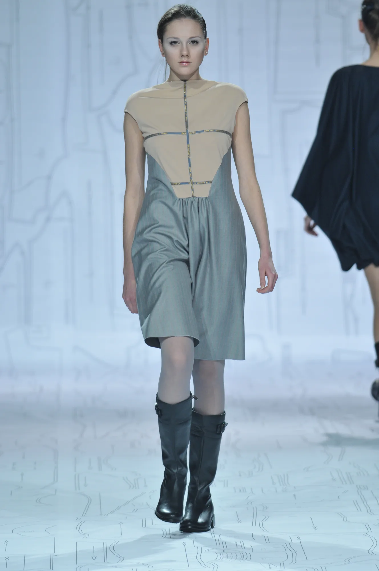 Коллекция 013_Зима11-12_Лекала, Victoria Andreyanova, образ 22