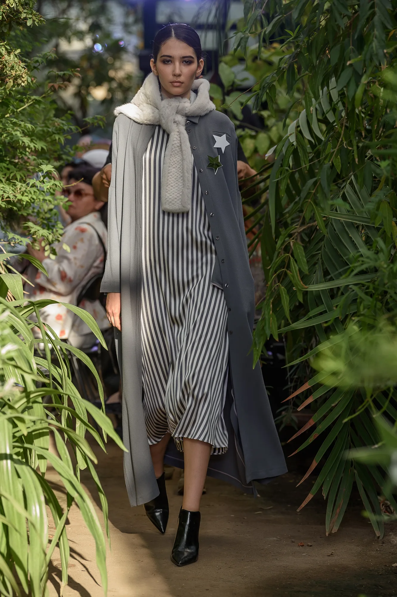 Коллекция VA FW 2019-20 (показ в оранжерее, коллекция ЭПОХА) 2019, Victoria Andreyanova, образ 6