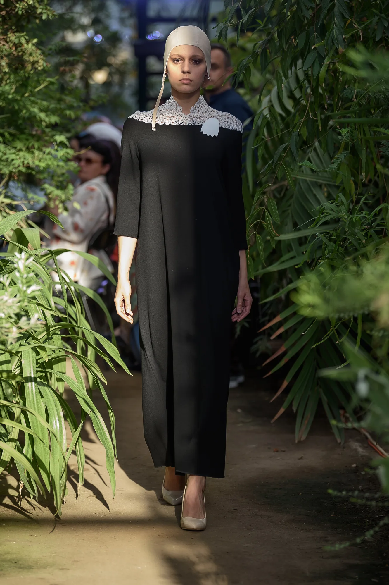 Коллекция VA FW 2019-20 (показ в оранжерее, коллекция ЭПОХА) 2019, Victoria Andreyanova, образ 7